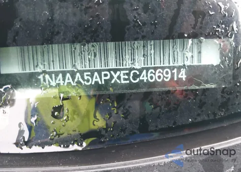 2014 Nissan Maxima 3.5 Sv from USA, damaged, VIN 1N4AA5APXEC466914